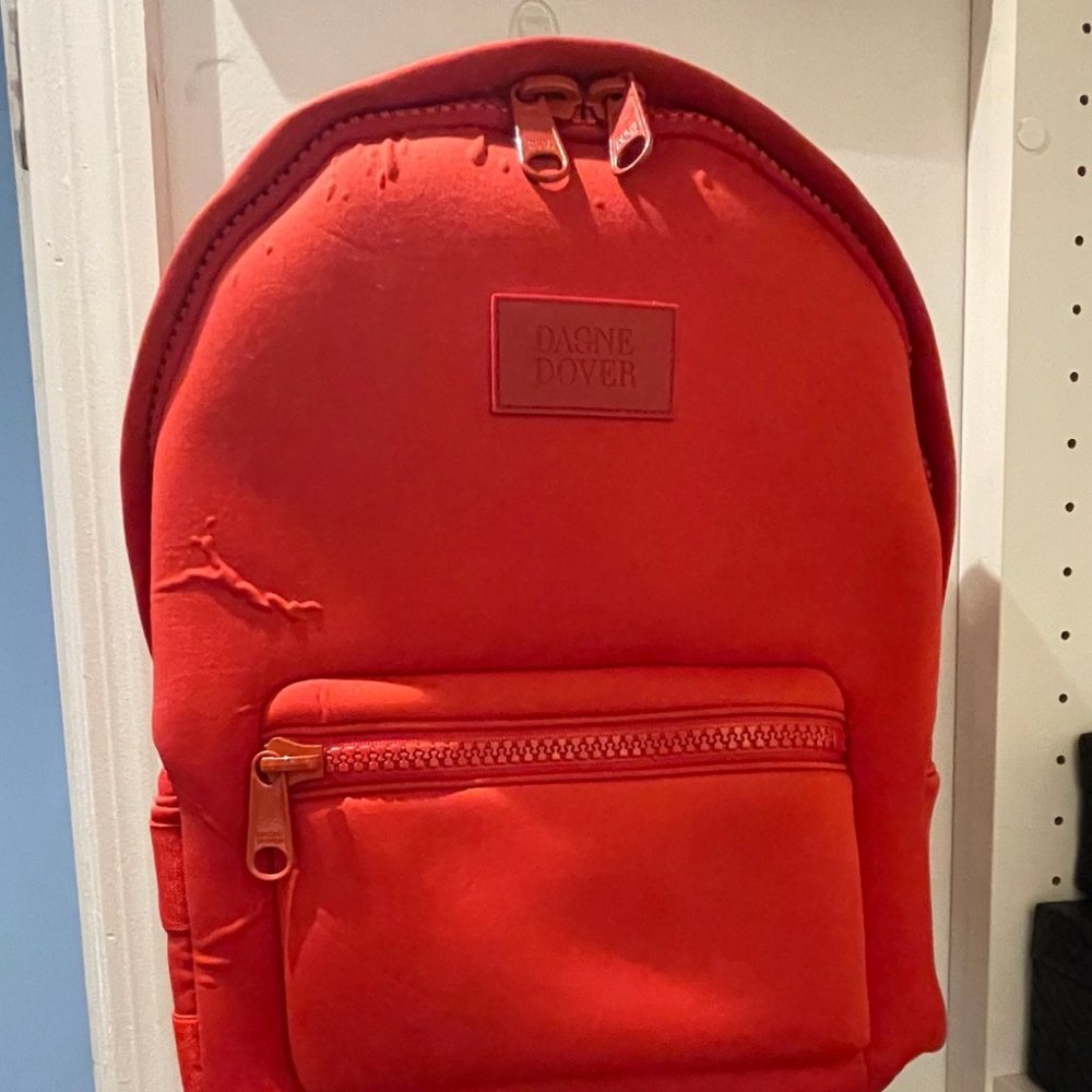 Dagne Dover Dakota Medium Backpack in Siren (Red)